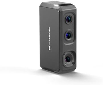 3DMakerpro 3D Scanner Seal Lite, Small-Format 3D Scanners for Printing, Blue Led Light Source, Up to 0.02mm Accuracy, Mono Texture Scanning