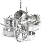 T-fal Stainless Steel Pots and Pans