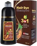 MEIDU Brown Hair Dye Shampoo for Gr