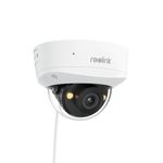 Reolink Outdoor Security PoE Camera, 5MP Turret Surveillance Camera, 2.8mm Lens, 130° Diagonal, IK10 Vandal Proof, Smart Detection, Color Night Vision, 2-Way Audio, IP67 Weatherproof, RLC-540A