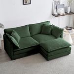 GNIXUU Deep Seat Sectional Sofa Clo