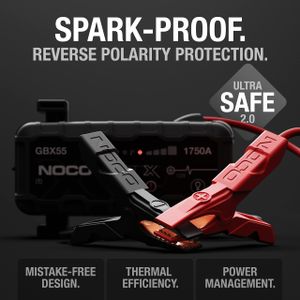 NOCO Boost X GB55 Portable Jump Starter – 1750A Lithium Battery Pack