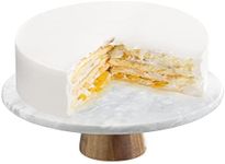 Navaris Marble Cake Stand - 11 3/4"