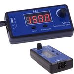 DIYmall HJ Digital RC Servo Tester ESC Consistency Tester Speed Controller for RC Helicopter Airplane Car Motor Throttle Display