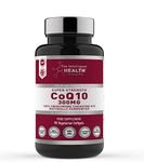 Ubiquinone Coenzyme Q10 300mg Softgel Capsules, 90 Super Strength Vegan Friendly Naturally Fermented High Absorption CoQ10 Capsules Made in The UK to GMP Standards – by The Intelligent Health