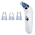 ABDobariya 4 in 1 Multi-Function Blackhead Whitehead Extractor Remover Device - Acne Pimple Pore Cleaner Vacuum Suction Tool for Men and Women