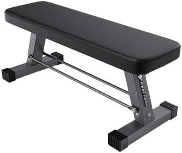 Essential Flat Weight Bench for Your Home Gym – Heavy Duty Workout Bench for Bench Press and Strength Training Exercise – Compact Weight Benches Designed for Home Use
