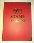 VP VANSH PRINTING PRESS Stamp stock book 20 page 40 side size 24*27cm 6 pocket