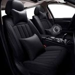 Pegasus Premium Customized Leatherite Car Seat Cover for TATA curvv 2024 (##with airbag Friendly) (# Free Neck Pillow (Neckrest))