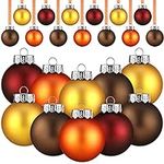 24 Pcs Ball Ornaments Tree Thanksgi