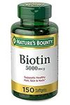 Nature's Bounty Biotin 5000 mcg, 15