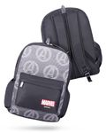 Play Nation Premium Marvel Avengers School Backpack for Kids|Printed School Bags for Boys & Girls|Tuition Bags for Kids| Lightweight Multi-Pocket Shoulder Backpacks|Best Birthday Gift| 16 Inches-Black