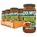 Dolmio Pasta Bake Tomato and Cheese Pasta Sauce Jar, Bulk Multipack 6 x 450g