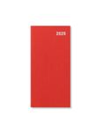 Letts of London Principal Slim month to view 2025 diary - red