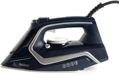 Beldray BEL01980 2600-Watt Iron – Non-Stick Ceramic Soleplate, Variable Temperature/Steam Control, Self-Clean Function, 280ml Water Tank, 140G/Min Steam Shot, Anti-Calc Function, 2.5m Power Cord