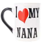 Cottage Creek Nana Mug Large 18 Ounce Ceramic I Love My Nana Coffee Mug/Nana Cup Nana Gifts [White]
