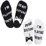 Novelty Gamer Socks Gifts Gamer Xmas Gifts, Do Not Disturb I Am Gaming Socks, Gamer New Year’s Present