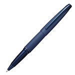 Cross ATX Sandblasted Dark Blue Gel Rollerball Pen with Polished Dark Blue PVD appointments