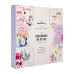 Hallmark Birthday Cards - Multipack of 20 in 20 Floral Designs