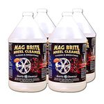 Quality Chemical Mag Brite - Acid Wheel Cleaner formulated to Safely Remove Brake dust and Heavy Road Film.-4 Gallon case