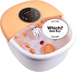 Hangsun Large Foot Spa Massager – Heated Bath with Bubbles
