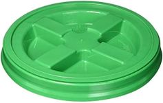 GAMMA2 Gamma Seal Lid - Pet Food Storage Container Lids - Fits 3.5, 5, 6, & 7 Gallon Buckets, Green, Made in USA