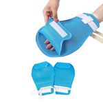 Lmaray 2 Pcs Dementia Hand Restraint Gloves, Breathable Safety Anti Scratch Mitts for Elderly, Helpful for Patients & Caregivers