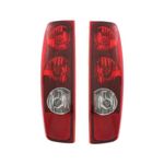 For 2004-2012 Chevy Colorado Pair Rear Tail Lights Driver and Passenger Side Assembly Unit GM2800164 GM2801164 | 25821848 25821849