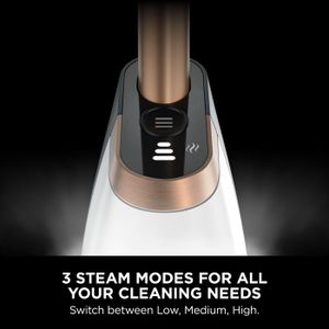 Shark SteamSpot Steam Mop – White, Powerful Floor Cleaning
