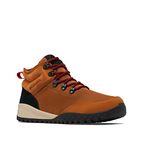 Columbia Men's Fairbanks Mid, Caramel/Mountain Red, 8