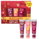 Burt's Bees Squeezy Trio Squeezy Tinted Balm with Berry Sorbet, Sweet Peach, Watermelon Rush, Holiday Gift