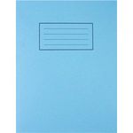 Silvine Exercise Book Ruled 229x178mm Blue (Pack of 10)