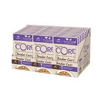 Wellness CORE Tender Cuts, Wet Cat Food, Cat Food Wet with Tender Pieces in Sauce, Grain Free, High Meat Content, Turkey & Duck, 24 x 85 g