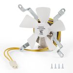 Barbqtime Grill Replacement Parts for Pit Boss Smoker Grills, Induction Fan Replacement for Traeger Wood Pellet Grills, White Nylon Combustion Fan for Sam's Club Wood Pellet Smoker Grill