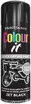 Paint Spray Can 250ml 'Black Gloss' General Purpose