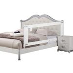 Seven Colors Bed Rail for Toddlers 150cm Bed Guard Rail for Kids Safety Rail for Double beds baby rail for Single bed King/Super King beds Extra Tall Sleep Rail Bumber Fence 1 Side