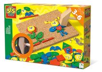 SES Creative 00926 Hammer Tic Fantasy, Interactive Building Toy for Kids, Multicolor, Medium