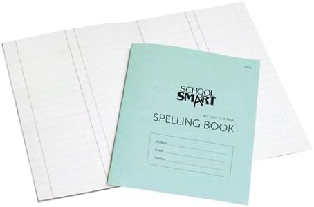 School Smart - 85471 Blank 24 Page Spelling Books, 5-1/2" W x 8-1/2" L (Pack of 48)