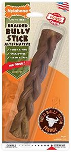 Nylabone Power Chew Alternative Braided Bully Braid Stick Bully Flavor Large/Giant - Up to 50 lbs.