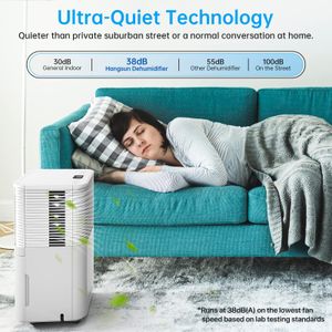 Hangsun 12L Dehumidifier – Portable Moisture Absorber for Home