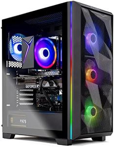 Skytech Gaming Skytech Chronos Gaming PC Desktop – Intel Core i5 12600K 3.7 GHz, NVIDIA RTX 3070, 1TB NVME SSD, 32GB DDR5 RAM, 650W Gold PSU, 240mm AIO, 11AC Wi-Fi, Windows 11 Home 64-bit