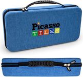 PicassoTiles PicassoToys Toy Carry Case Magnetic Tiles Construction Blocks Travel Bag EVA Storage Organizer Box Action Figure Character Accessory STEM STEAM Toys Portable Water Resistant Oxford Cloth