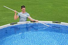 Bestway Flowclear AquaSurge Rechargeable Pool Vacuum Cleaner, Gray