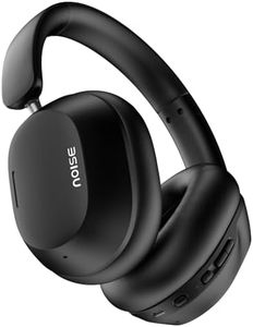 Noise Newly Launched Airwave Max 5 Wireless On Ear Headphones with Adaptive Hybrid ANC (up to 50dB), HFA Tech, 80H Playtime, Dual Pairing(Carbon Black)