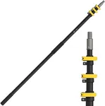 UTOOL Extension Pole Telescopic 16 ft for Painting, Car Cleaning, Window Washing, Ceiling Fan Dusting, Telescopic Pool Pole Extendable from 4.3 to 16 ft