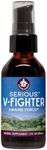 WishGarden Herbs Serious V-Fighter - Plant-Based Herbal Rapid Immune Support & Respiratory Health with OSHA & Goldenseal, Soothes Aches & Irritated Lungs, Supports Optimum Body Temperature, 2oz