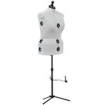 Dritz Twin-Fit Dress Form with Adjustable Tri-Pod Stand, Large