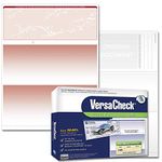 VersaCheck Security Business Check Refills, Business Voucher, Burgundy Prestige, 250 Sheets