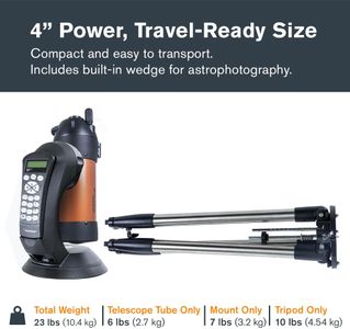 Celestron NexStar 4SE Computerized Telescope – 4-Inch Maksutov-Cassegrain