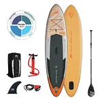 Aqua Marina Magma, Inflatable Stand Up Paddle Board (iSUP) Package, 340 cm Length, Orange